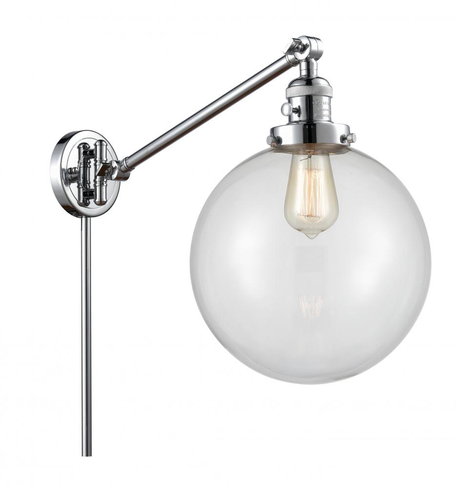 Beacon - 1 Light - 10 inch - Polished Chrome -Adjustable Swing Arm
