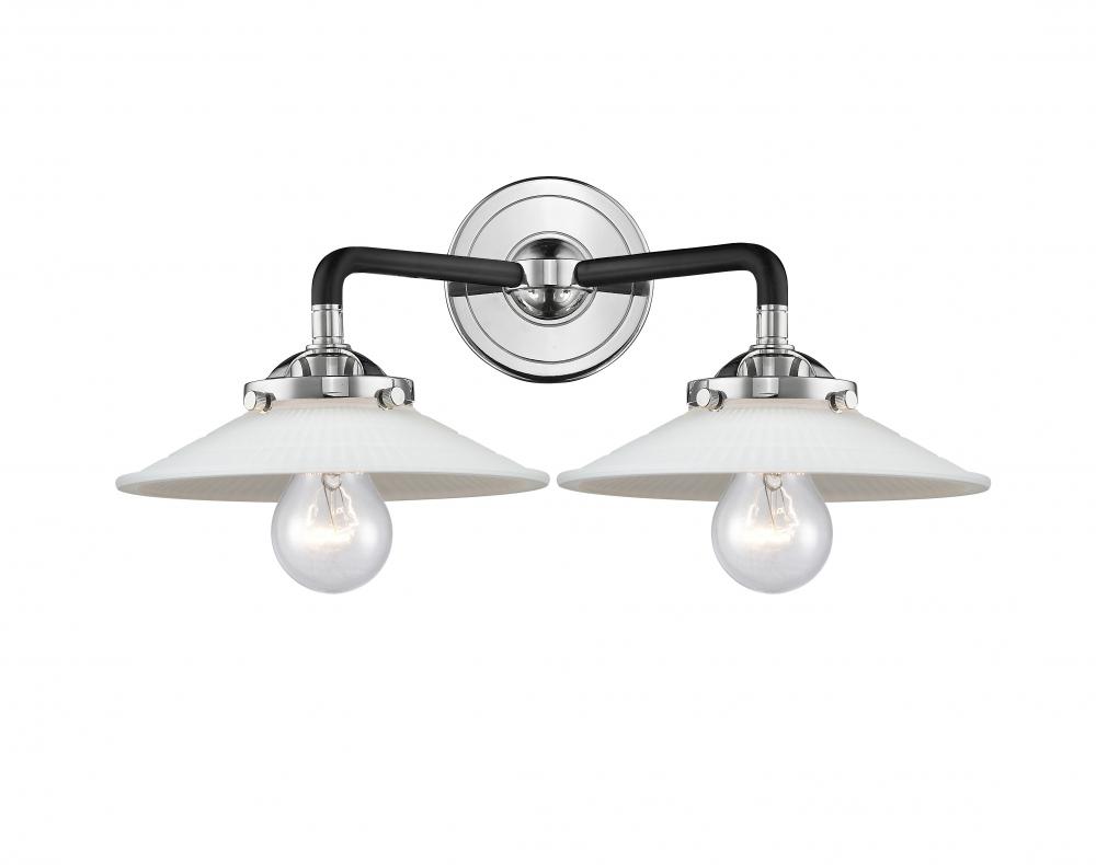 Halophane 2 Light Bath Vanity Light