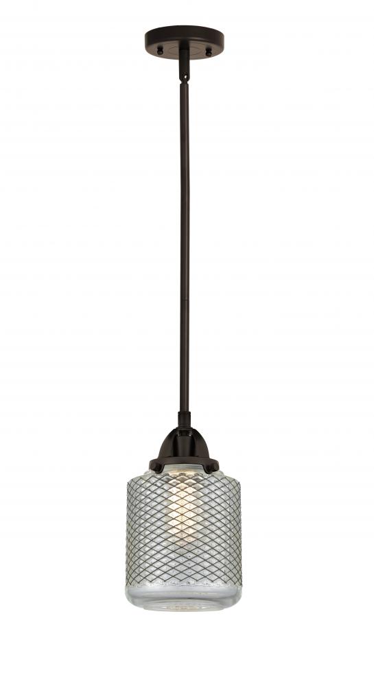 Stanton - 1 Light - 6 inch - Oil Rubbed Bronze - Stem hung - Mini Pendant