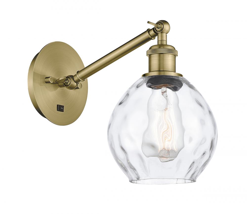Waverly - 1 Light - 6 inch - Satin Gold - Adjustable Sconce
