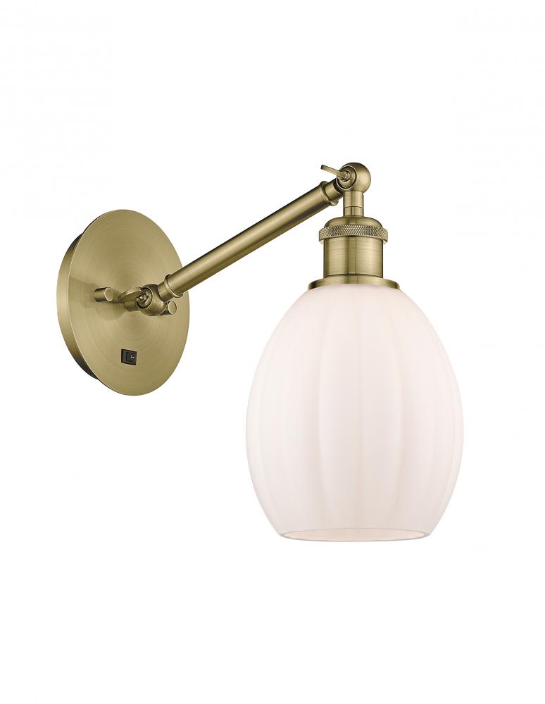 Eaton - 1 Light - 6 inch - Polished Nickel - Adjustable Sconce
