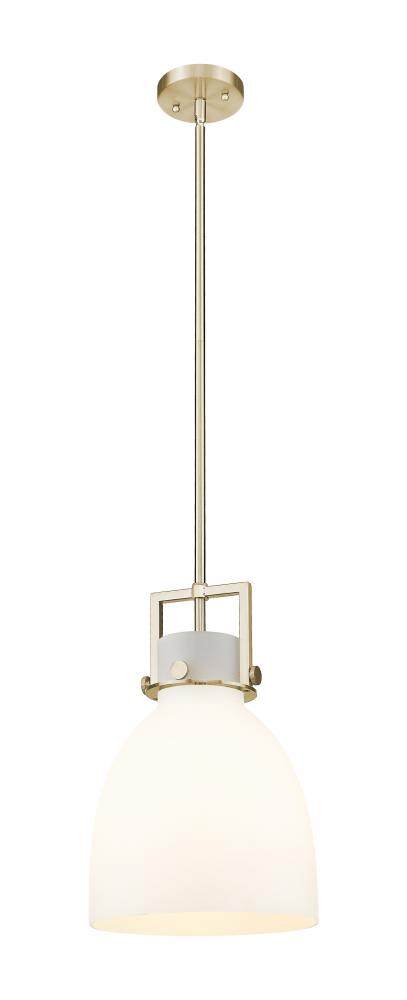 Newton Bell - 1 Light - 10 inch - Champagne Bronze - Mini Pendant