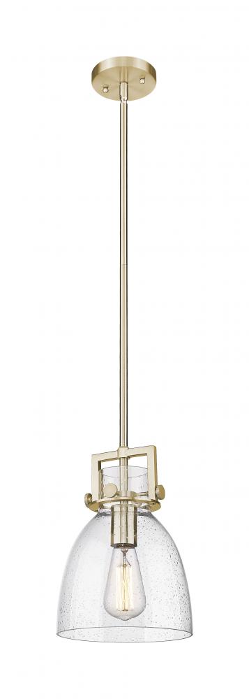 Newton Bell - 1 Light - 8 inch - Champagne Bronze - Mini Pendant