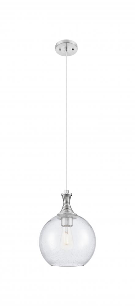 Astor - 1 Light - 10 inch - Brushed Satin Nickel - Cord hung - Mini Pendant