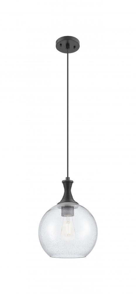 Astor - 1 Light - 10 inch - Matte Black - Cord hung - Mini Pendant