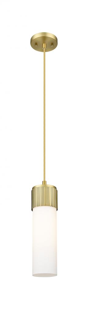 Bolivar - 1 Light - 5 inch - Brushed Brass - Pendant