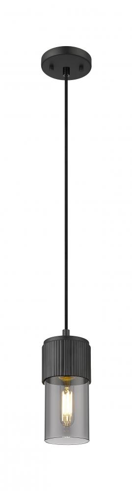 Bolivar - 1 Light - 5 inch - Matte Black - Pendant