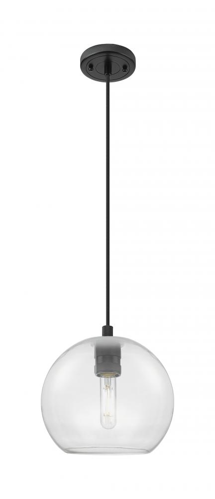 Crown Point - 1 Light - 8 inch - Matte Black - Pendant
