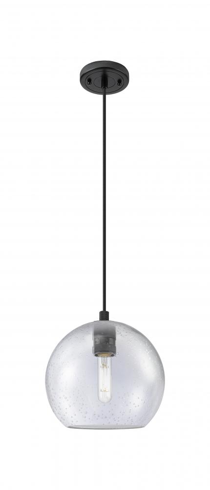 Crown Point - 1 Light - 8 inch - Matte Black - Pendant