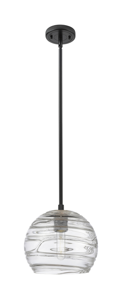 Crown Point - 1 Light - 8 inch - Matte Black - Pendant