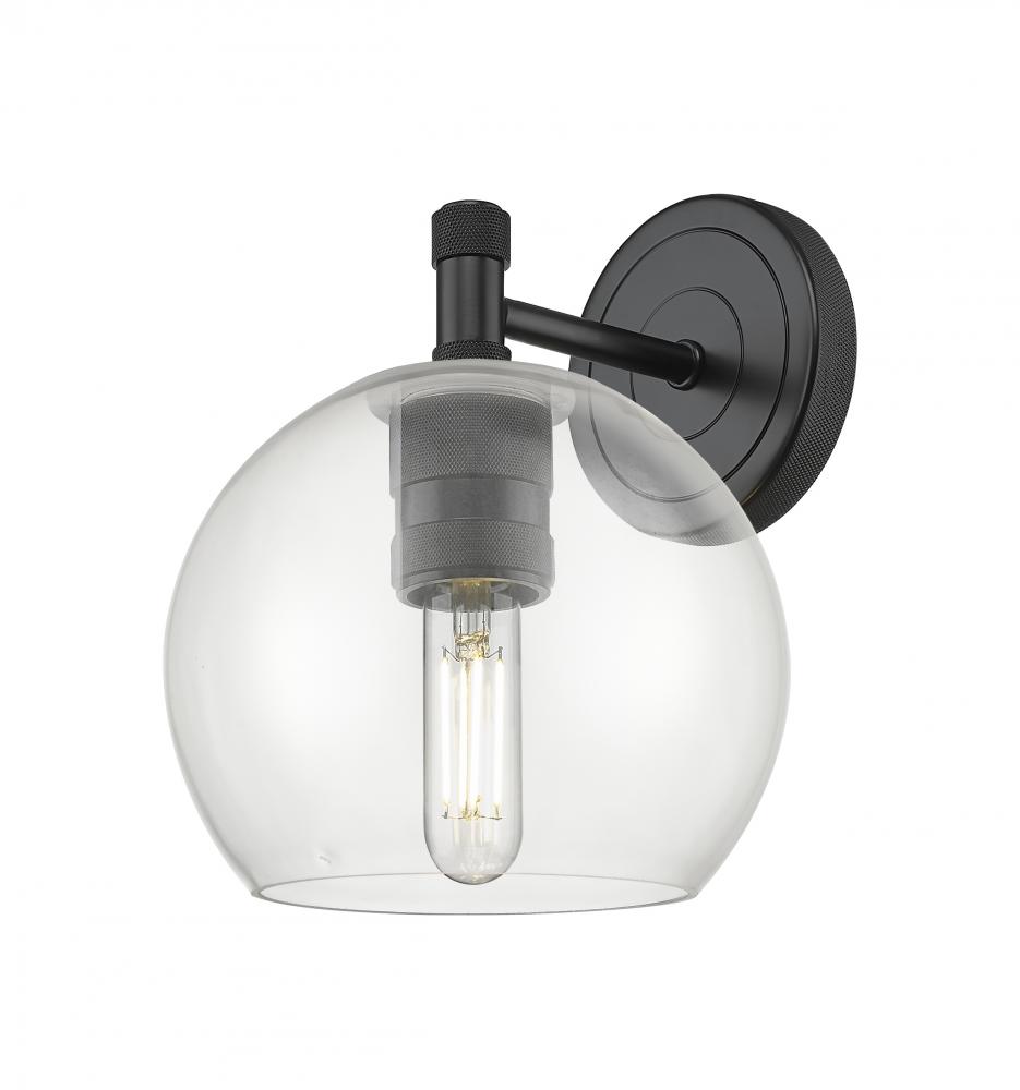 Crown Point - 1 Light - 6 inch - Matte Black - Sconce