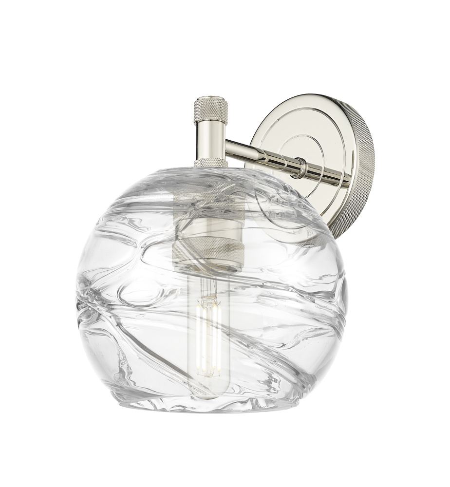 Crown Point - 1 Light - 6 inch - Polished Nickel - Sconce