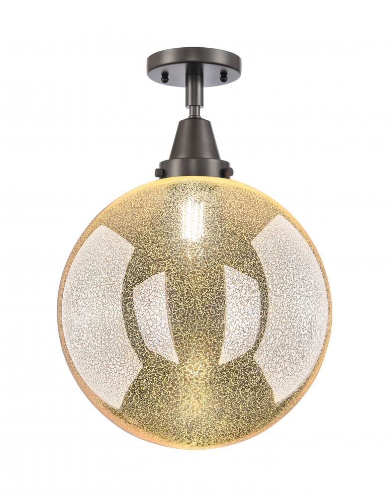 Beacon - 1 Light - 12 inch - Oil Rubbed Bronze - Semi-Flush Mount