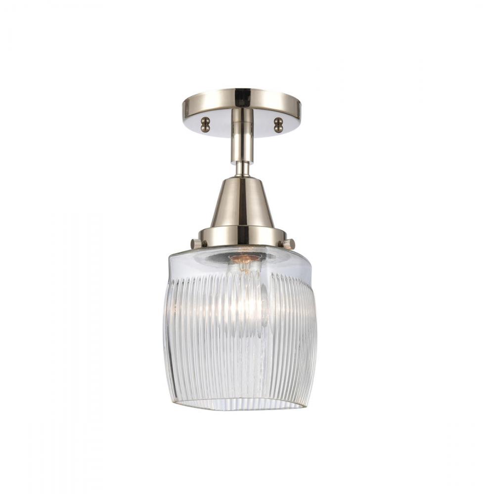 Colton - 1 Light - 6 inch - Polished Nickel - Semi-Flush Mount