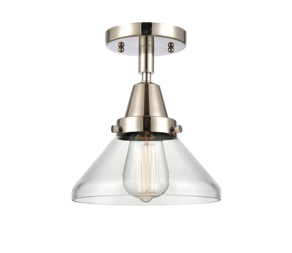 Caden - 1 Light - 8 inch - Polished Nickel - Semi-Flush Mount