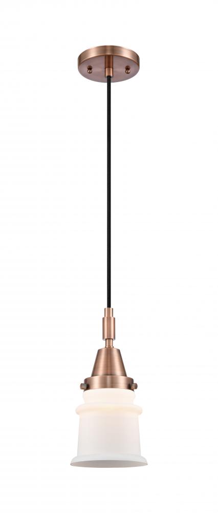 Canton - 1 Light - 7 inch - Antique Copper - Mini Pendant