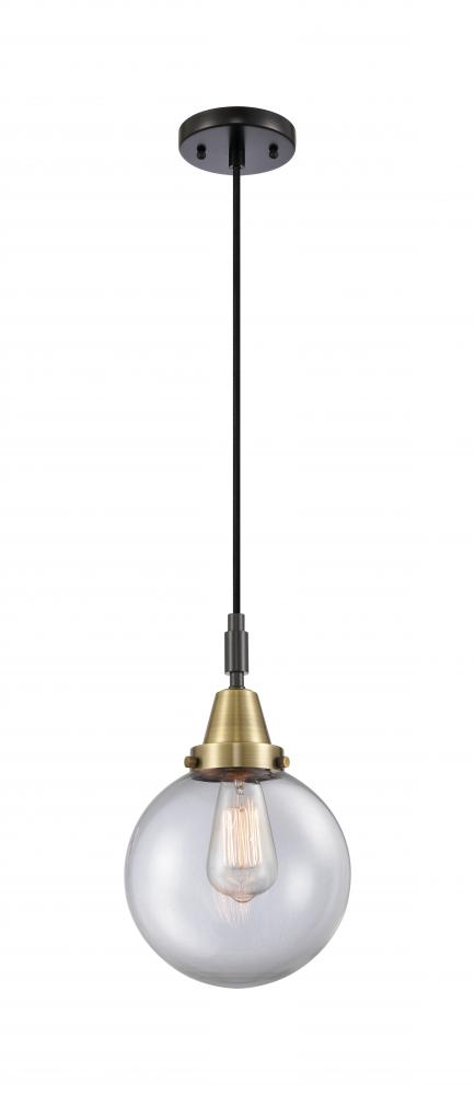 Beacon - 1 Light - 8 inch - Black Antique Brass - Mini Pendant