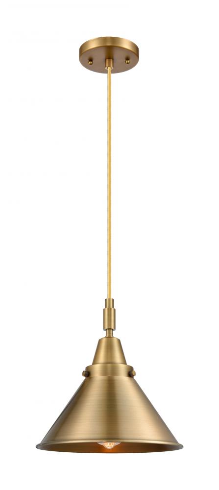 Briarcliff - 1 Light - 10 inch - Brushed Brass - Mini Pendant