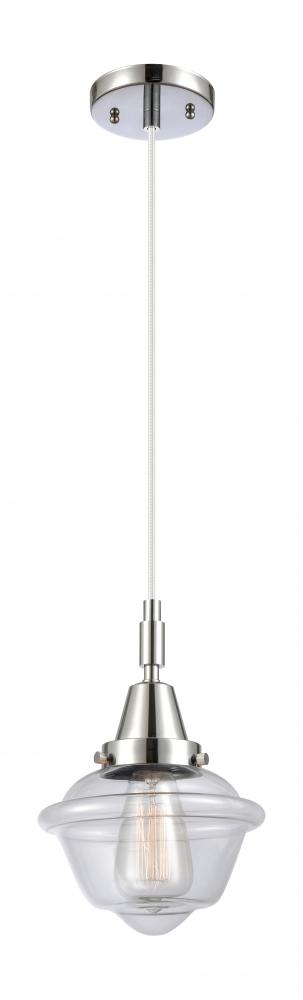 Oxford - 1 Light - 8 inch - Polished Chrome - Mini Pendant