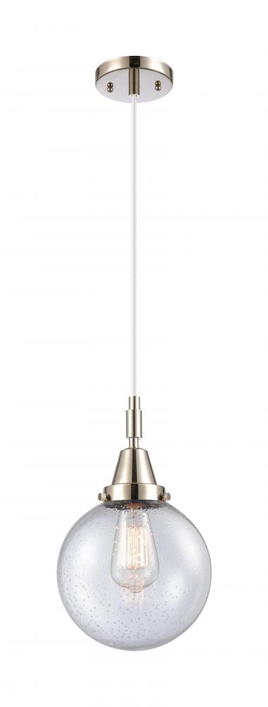 Beacon - 1 Light - 8 inch - Polished Nickel - Mini Pendant