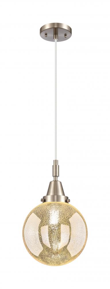 Beacon - 1 Light - 8 inch - Brushed Satin Nickel - Mini Pendant
