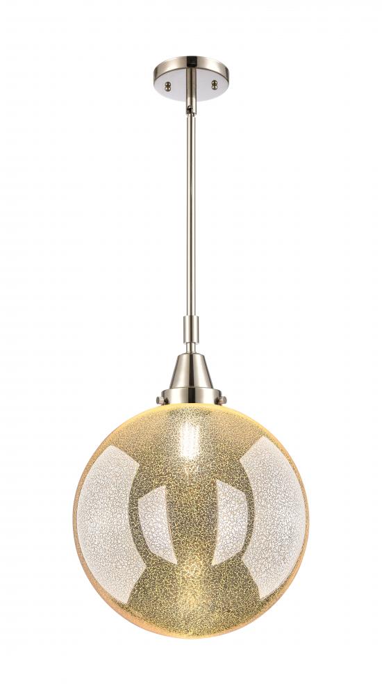 Beacon - 1 Light - 12 inch - Polished Nickel - Mini Pendant