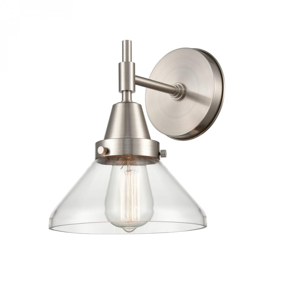 Bare Bulb - 1 Light - 3 inch - Satin Nickel - Sconce