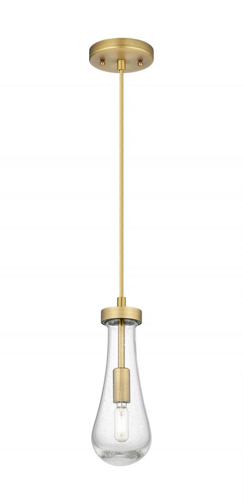 Owego - 1 Light - 5 inch - Brushed Brass - Pendant