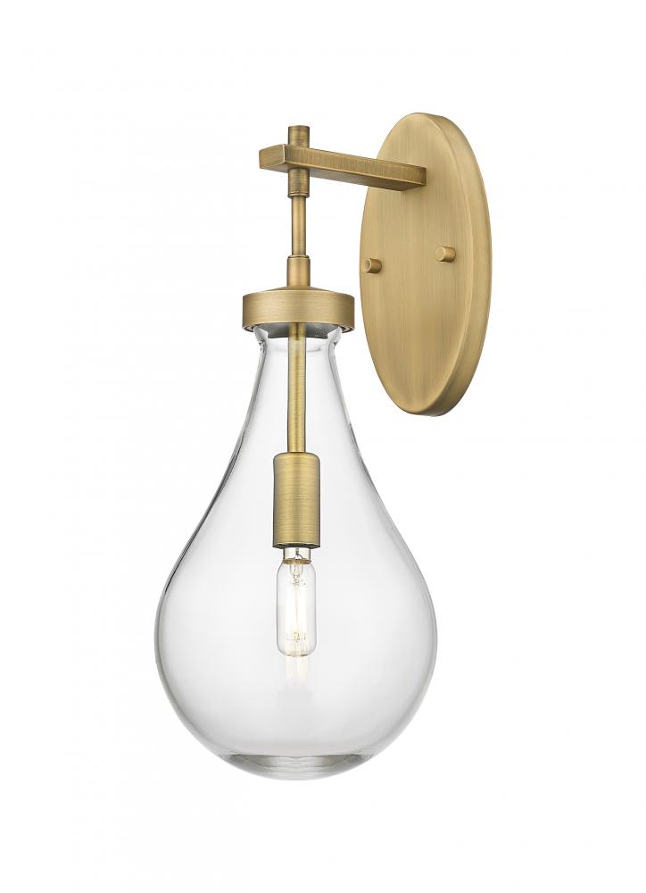 Owego - 1 Light - 5 inch - Brushed Brass - Sconce