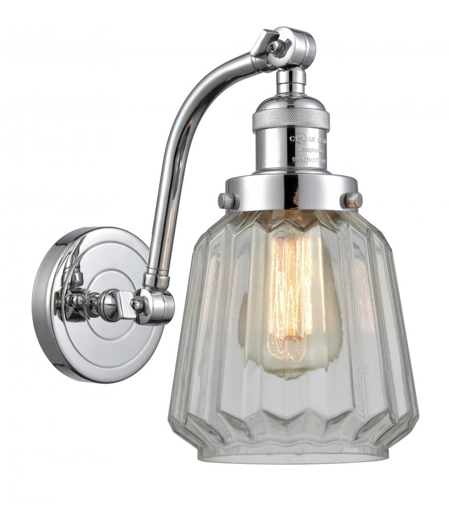 Chatham - 1 Light - 7 inch - Polished Chrome - Adjustable Sconce
