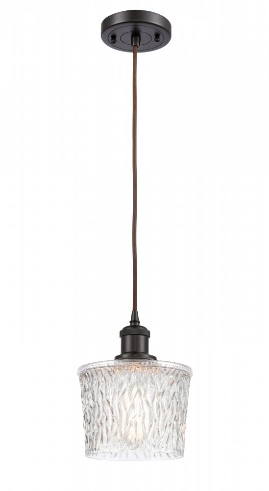 Niagara - 1 Light - 7 inch - Oil Rubbed Bronze - Cord hung - Mini Pendant