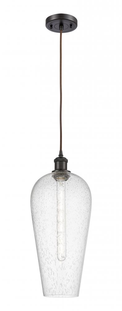 Chelsea - 1 Light - 8 inch - Oil Rubbed Bronze - Cord hung - Mini Pendant