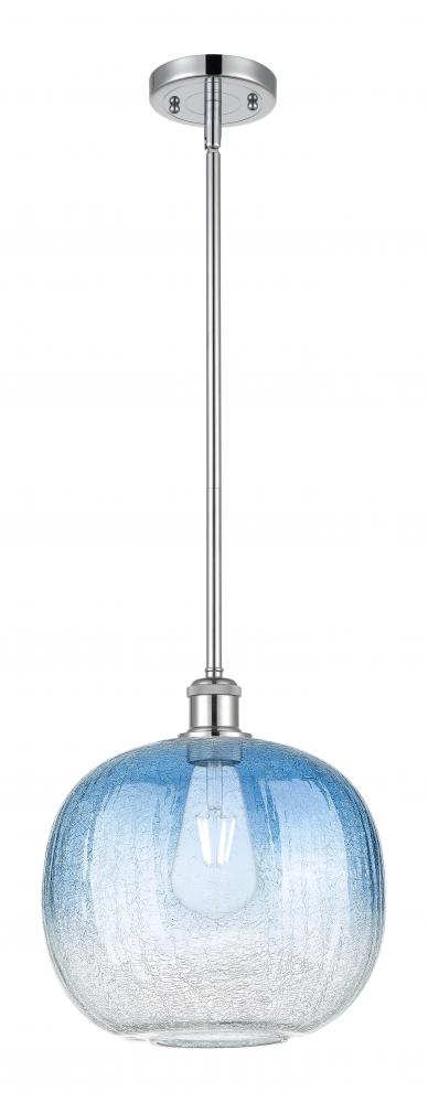 Brookhaven Sphere - 1 Light - 11 inch - Polished Chrome - Stem hung - Mini Pendant