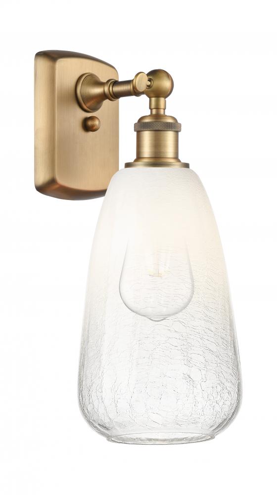 Brookhaven Almond - 1 Light - 6 inch - Brushed Brass - Sconce