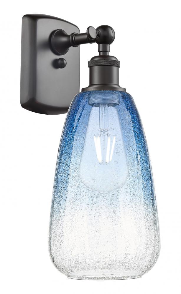 Brookhaven Almond - 1 Light - 6 inch - Oil Rubbed Bronze - Sconce