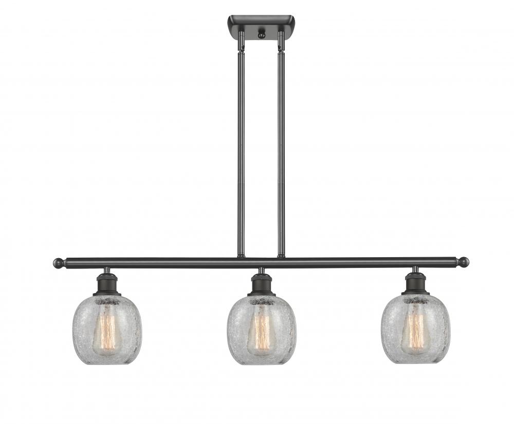 Belfast - 3 Light - 36 inch - Oil Rubbed Bronze - Stem hung - Island Light