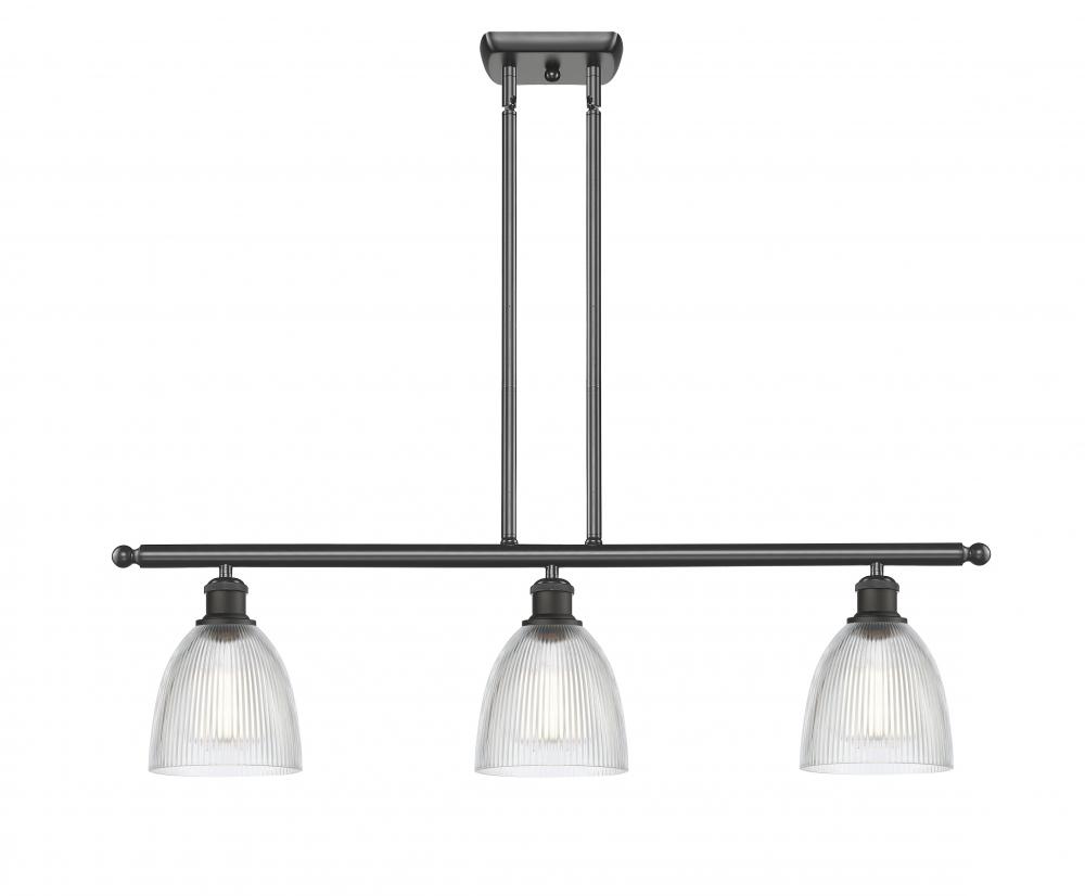 Castile - 3 Light - 36 inch - Oil Rubbed Bronze - Stem hung - Island Light