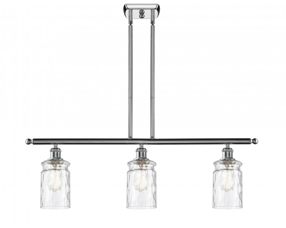 Candor - 3 Light - 36 inch - Polished Chrome - Stem hung - Island Light