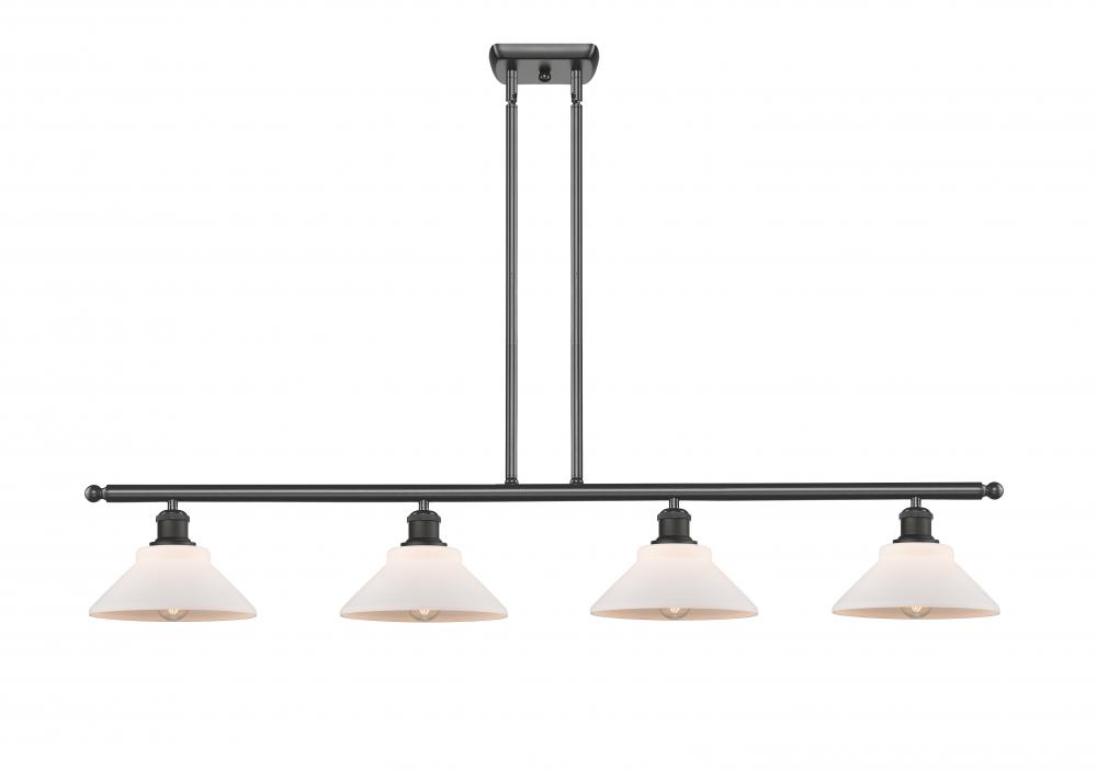 Orwell - 4 Light - 48 inch - Oil Rubbed Bronze - Stem hung - Island Light