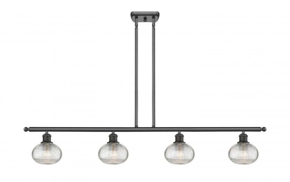 Ithaca - 4 Light - 48 inch - Oil Rubbed Bronze - Stem hung - Island Light