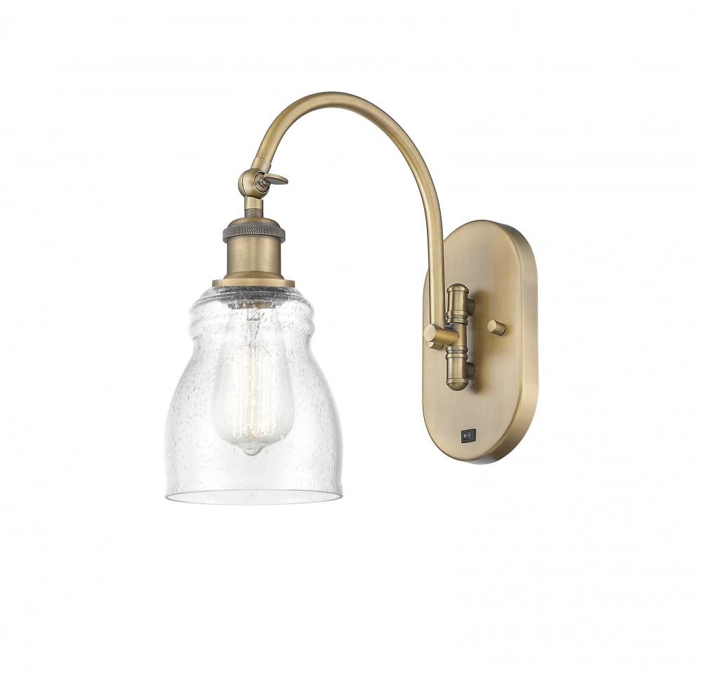 Ellery - 1 Light - 5 inch - Brushed Brass - Adjustable Swing Arm