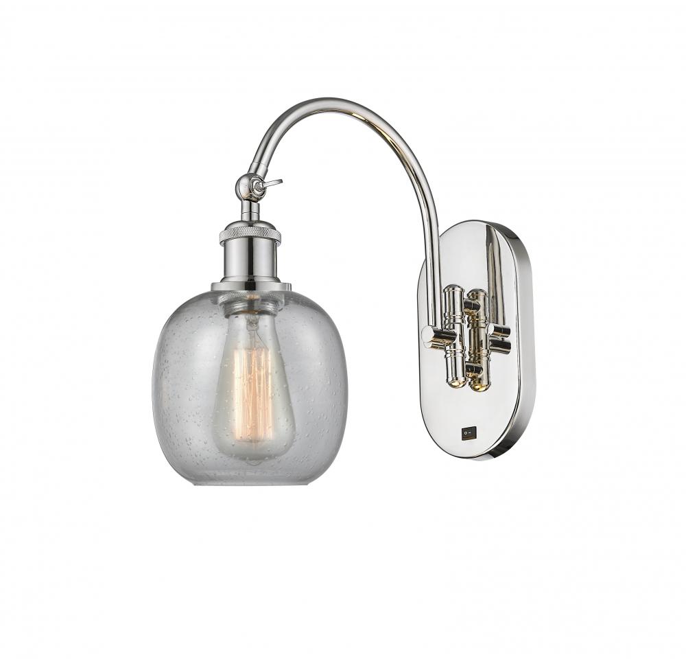 Belfast - 1 Light - 6 inch - Polished Nickel - Adjustable Swing Arm