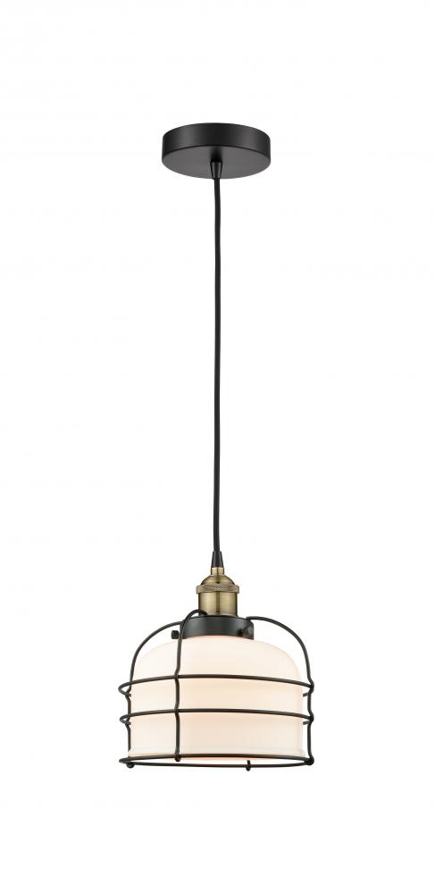 Bell Cage - 1 Light - 9 inch - Antique Copper - Mini Pendant