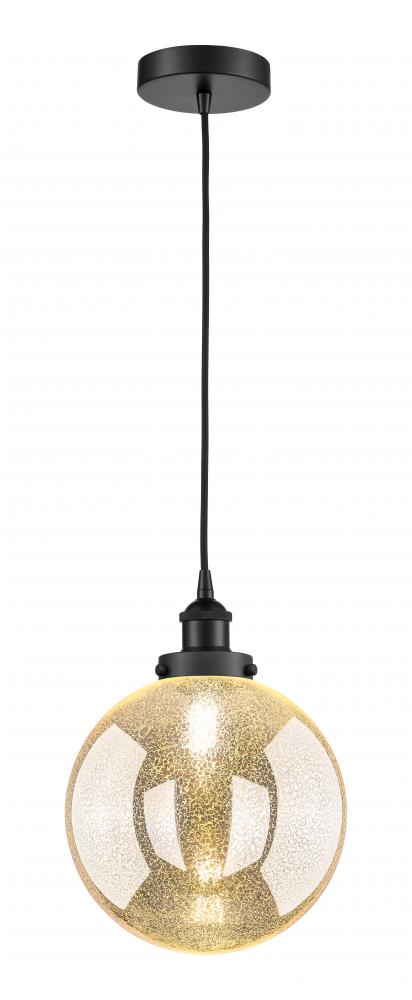 Beacon - 1 Light - 10 inch - Matte Black - Cord hung - Mini Pendant