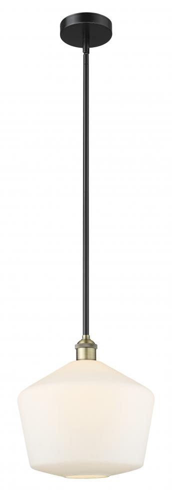 Cindyrella - 1 Light - 12 inch - Black Antique Brass - Stem hung - Mini Pendant