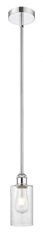 Clymer - 1 Light - 4 inch - Polished Chrome - Stem hung - Mini Pendant