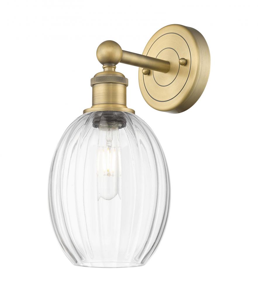 Preston Bulb - 1 Light - 6 inch - Brushed Brass - Sconce