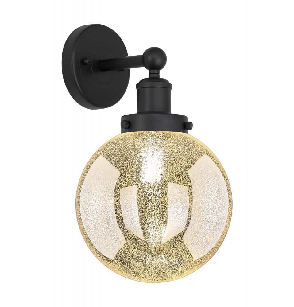 Beacon - 1 Light - 8 inch - Matte Black - Sconce