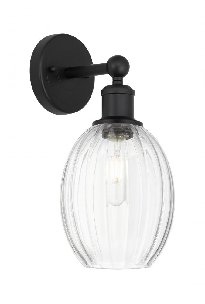 Preston Bulb - 1 Light - 6 inch - Matte Black - Sconce