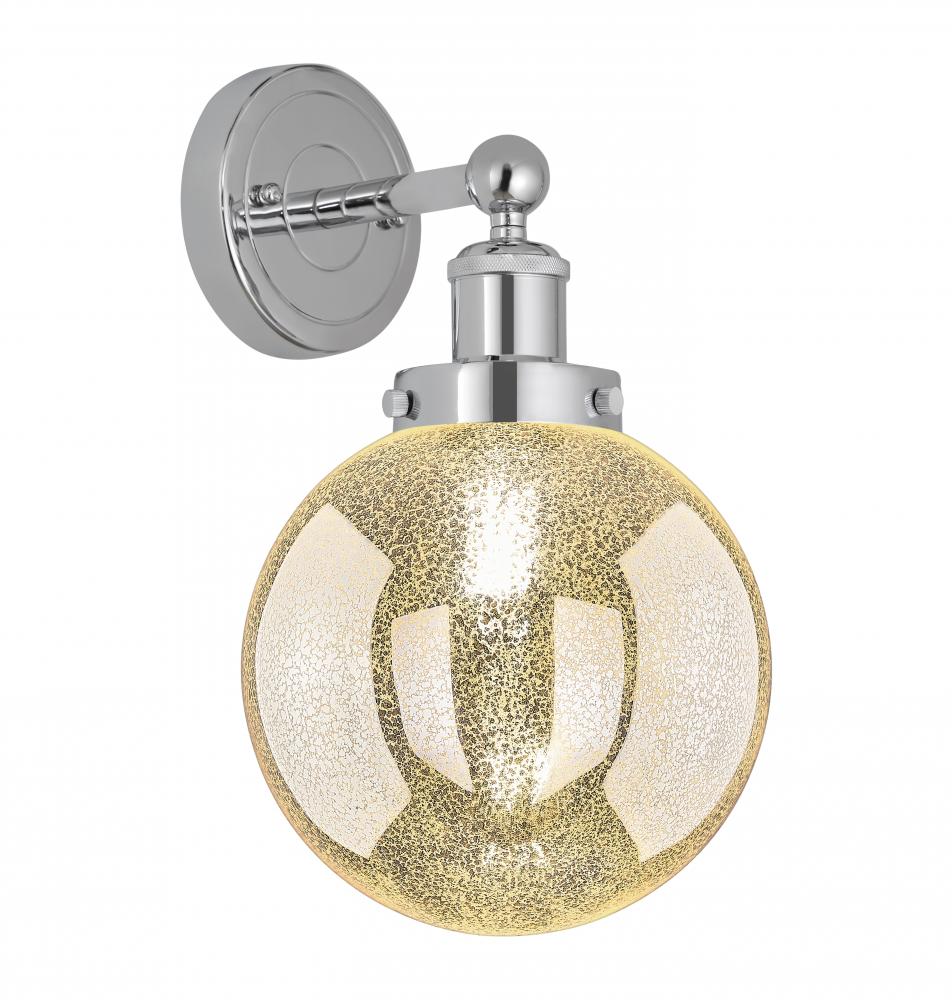 Beacon - 1 Light - 8 inch - Polished Chrome - Sconce